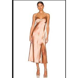 Line and Dot Women's Lisa MIDI REVOLVE Dress Size M